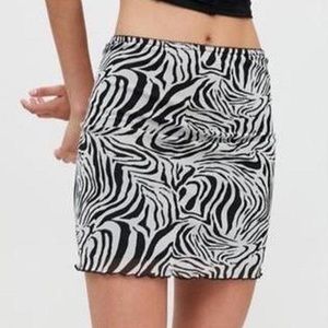 Zebra Print Urban Outfitters Skirt ✨🦓👗